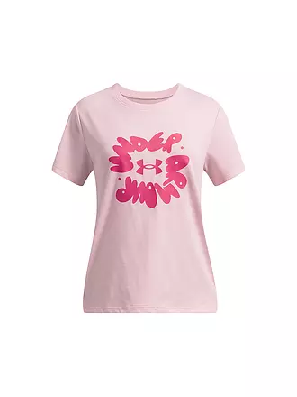 UNDER ARMOUR | Mädchen T-Shirt UA Bubble Wordmark | 